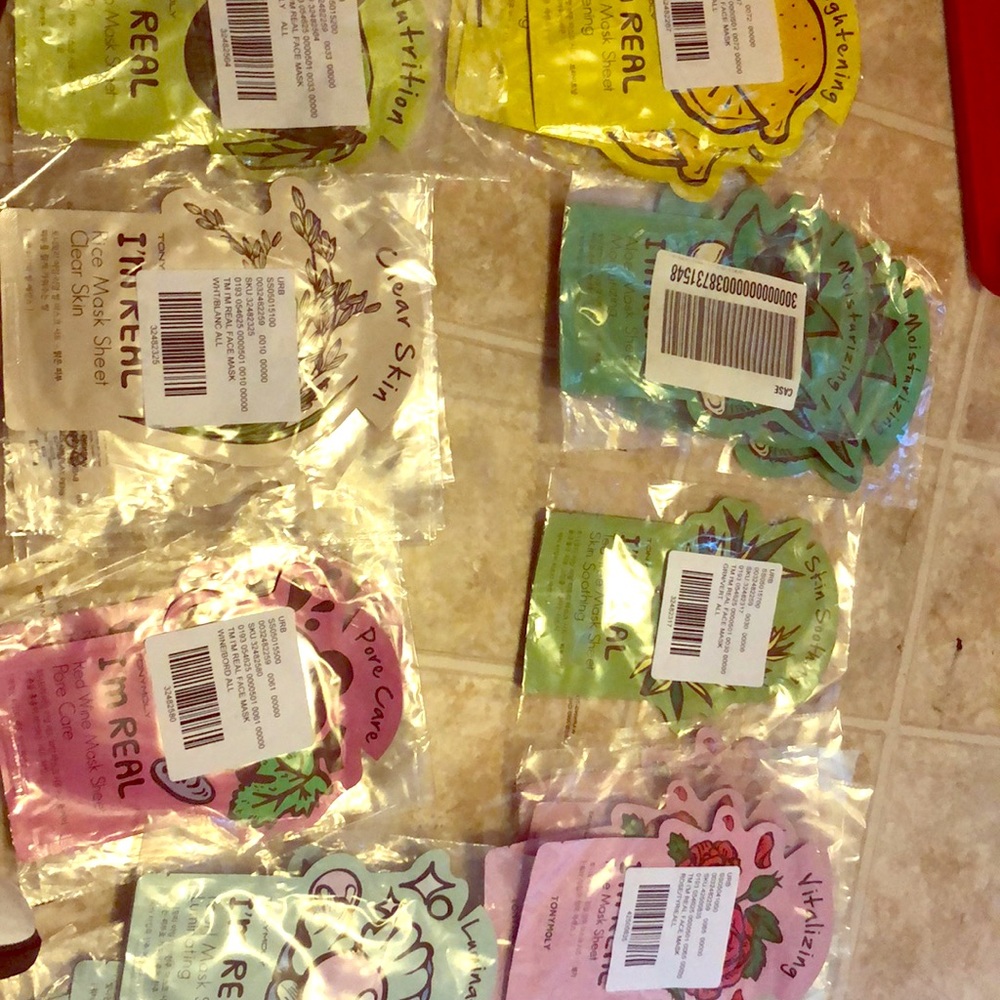 25 tonymoly facemasks
